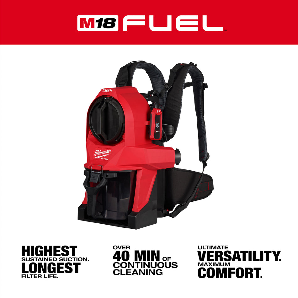 Aspirateur dorsal 3 en 1 M18 FUELMC