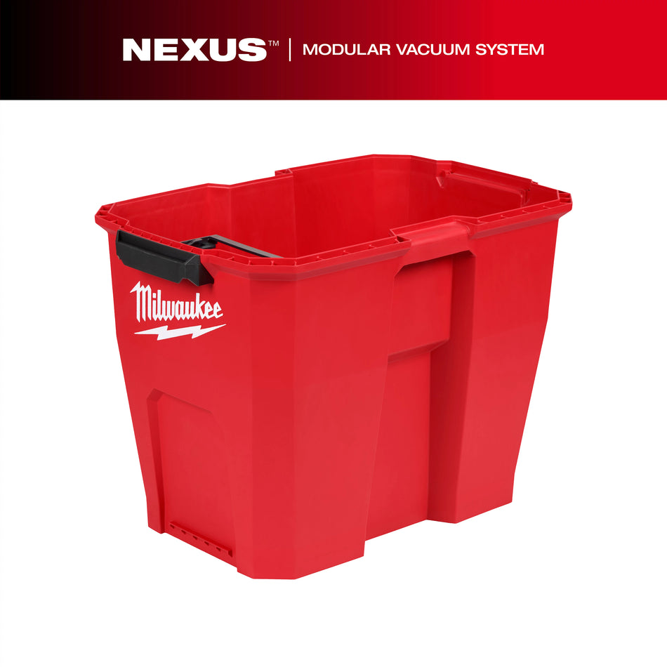 Réservoir d’aspirateur sec/humide de 12 gallons