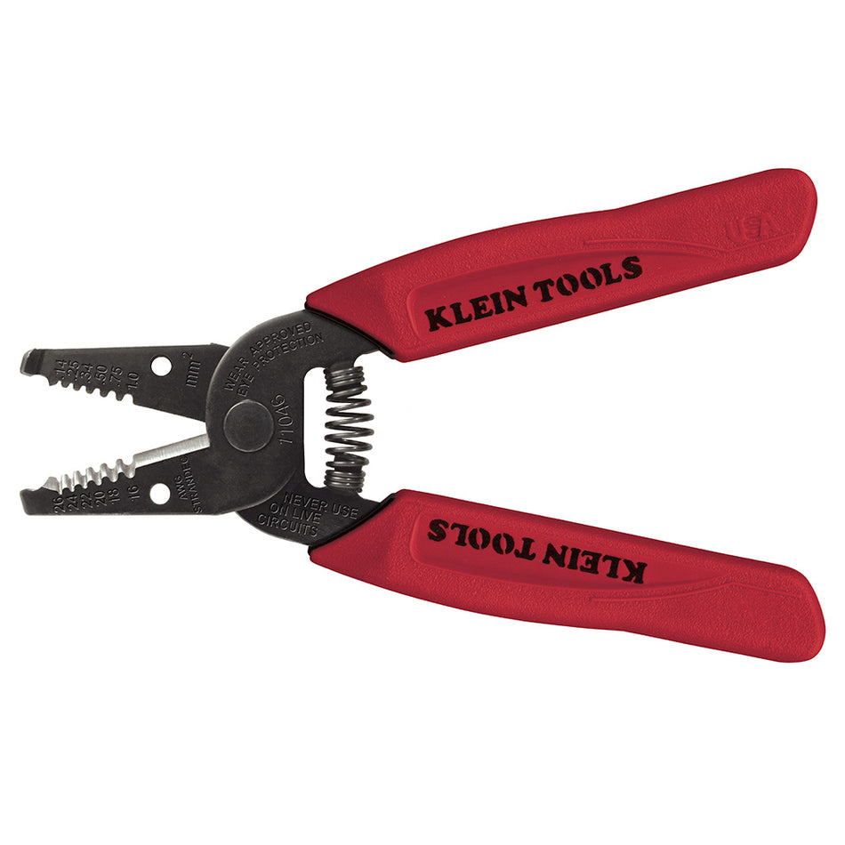 Wire stripper/cutter, multi-strand from 16 AWG to 26 AWG
