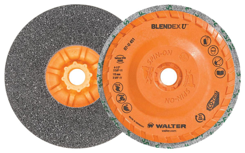 4-1/2 in X 5/8 in -11 BLENDEX U CUP