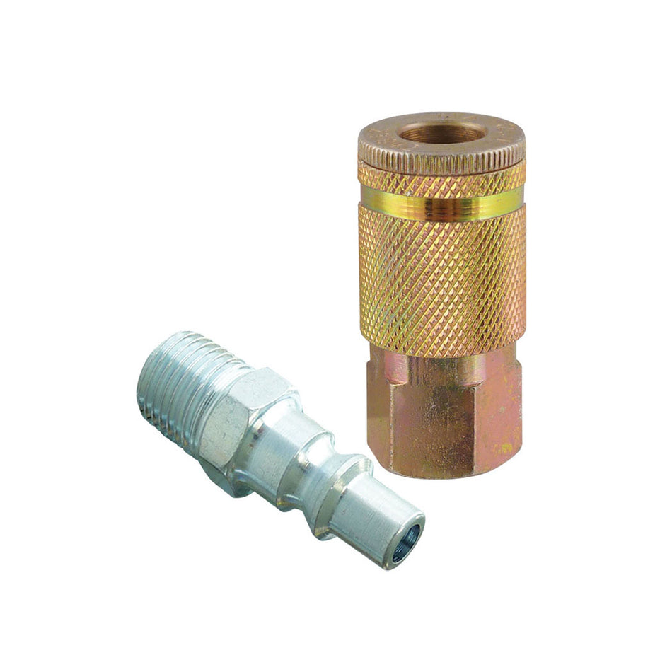 Ensemble 1/4 Aro 210 avec raccord rapide en acier 1/4 (F) NPT et 1 embout MAXQUIK