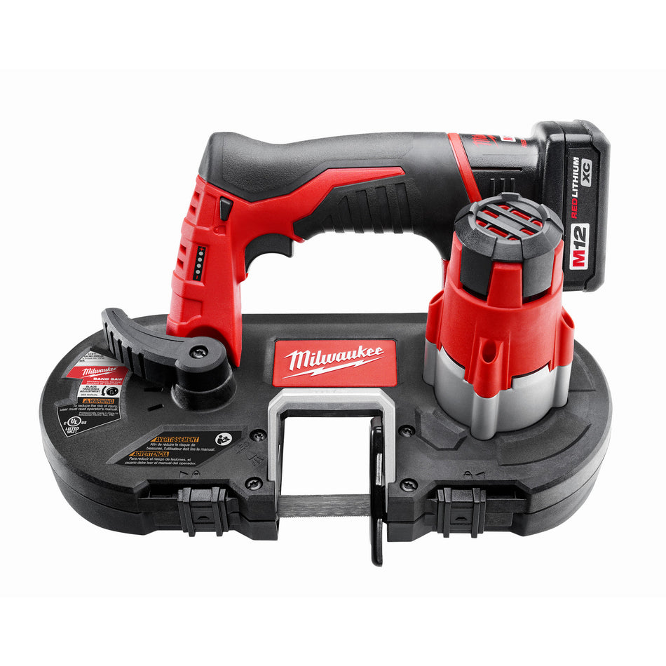 M12 Kit de scie à ruban sub-compacte sans fil 12 Volt Lithium-Ion