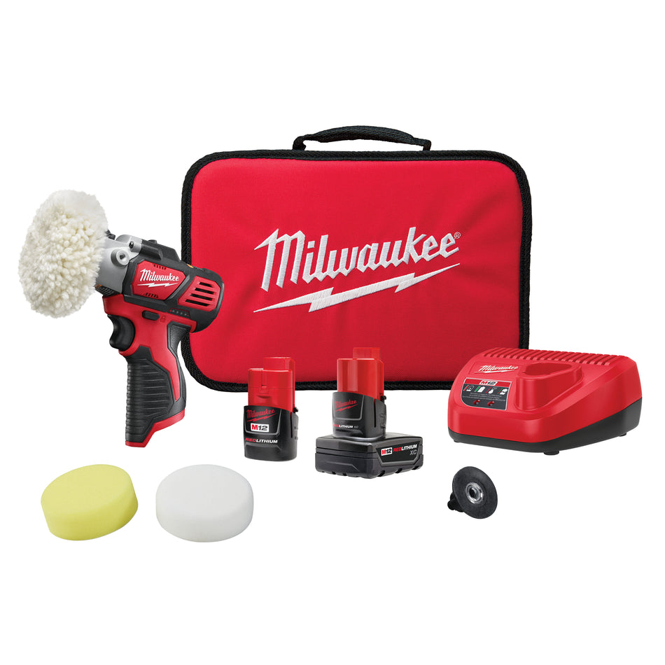 M12 12 Volt Lithium-Ion sans fil 12 Volt Lithium-Ion sans fil à vitesse variable Polisseuse/Ponceuse XC/Compact Kit de batterie