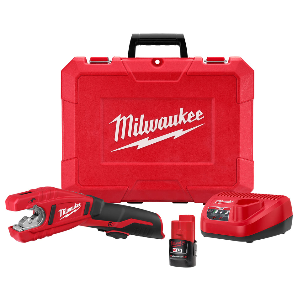 M12 12 Volt Lithium-Ion Cordless Copper Tubing Cutter Kit