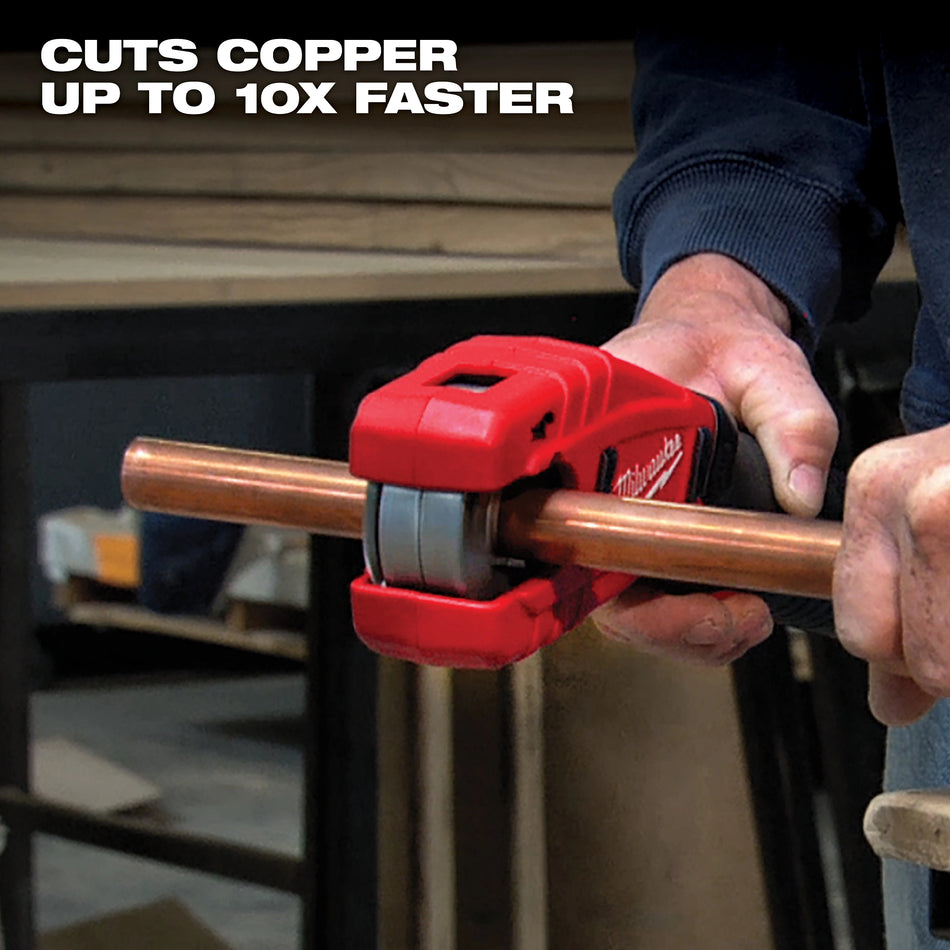 M12 12 Volt Lithium-Ion Cordless Copper Tubing Cutter Kit