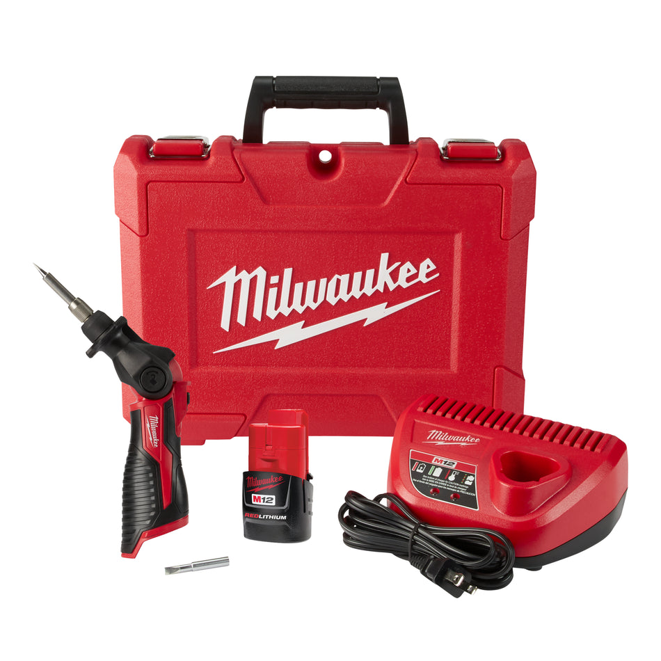 M12 12-Volt Lithium-Ion Cordless Soldering Iron Kit