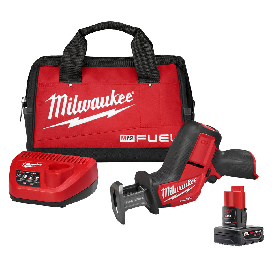 M12 FUEL 12-Volt Lithium-Ion Brushless Cordless HACKZALL Reciprocating Saw Kit