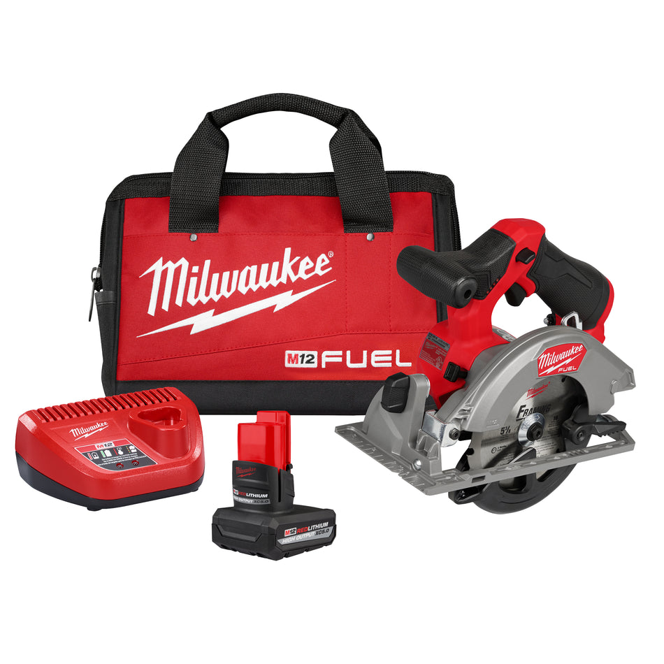 M12 FUEL™ 5-3/8" Circular Saw Kit