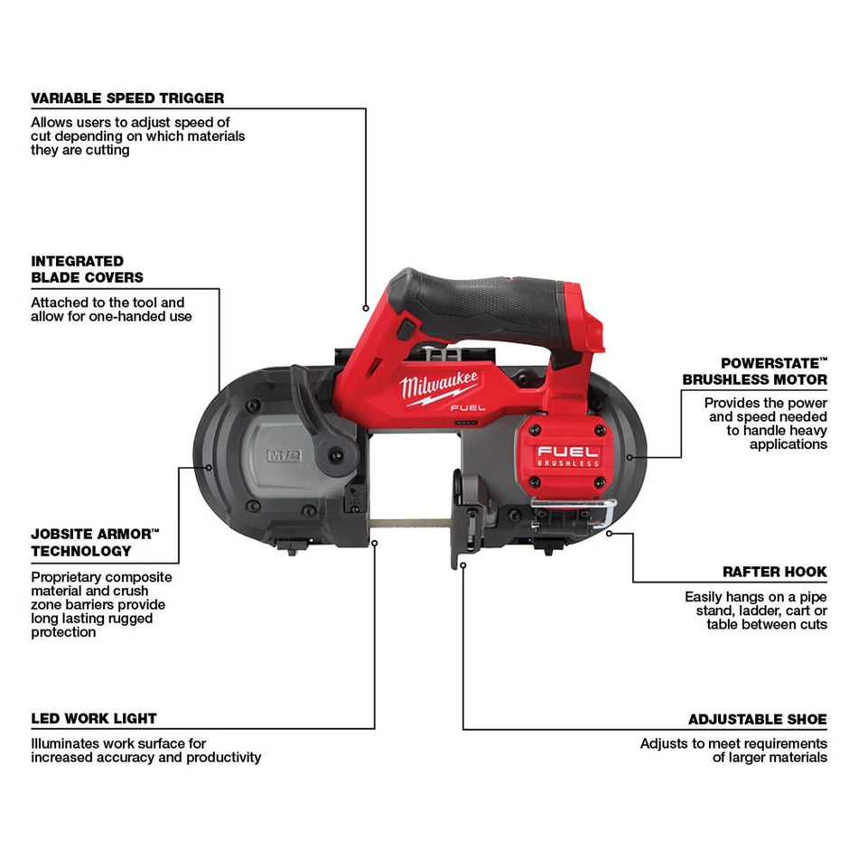 Scie à ruban compacte M12 FUELMC