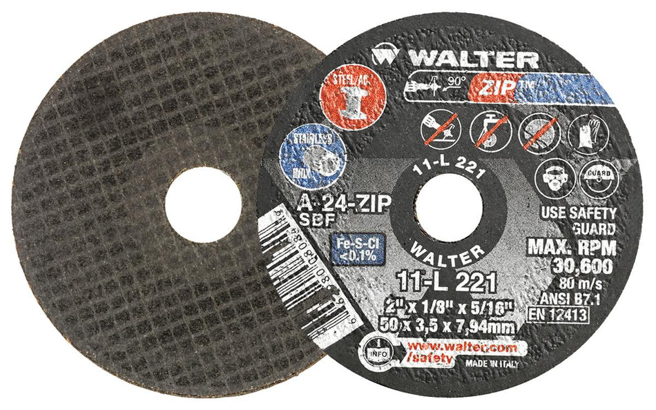 2x1/8x5/16 CUTTING WHEELS