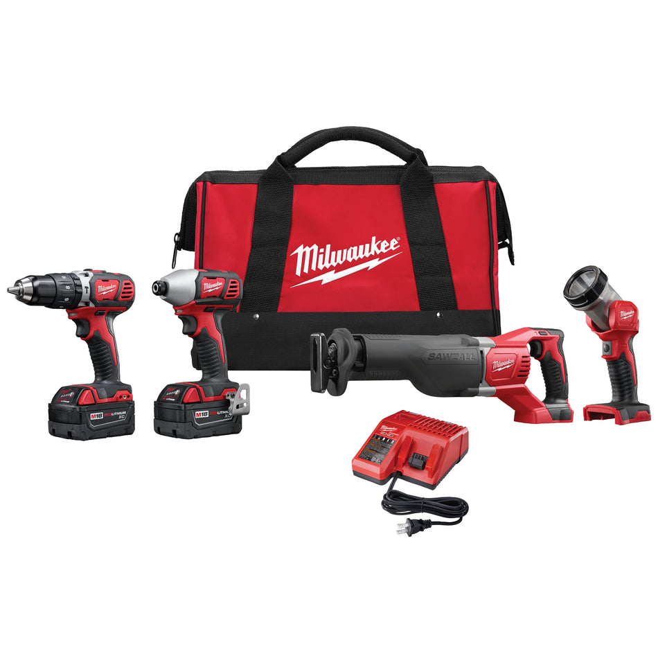 Ensemble de 4 outils sans fil M18MC LITHIUM-ION - 2696-24