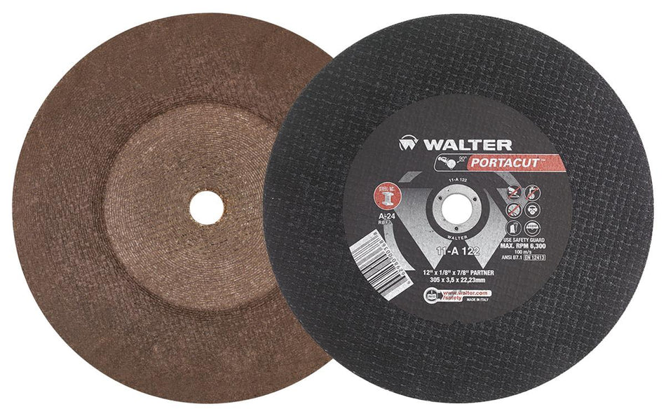 12X7/8 A24 PORTACUT GRINDING WHEELS