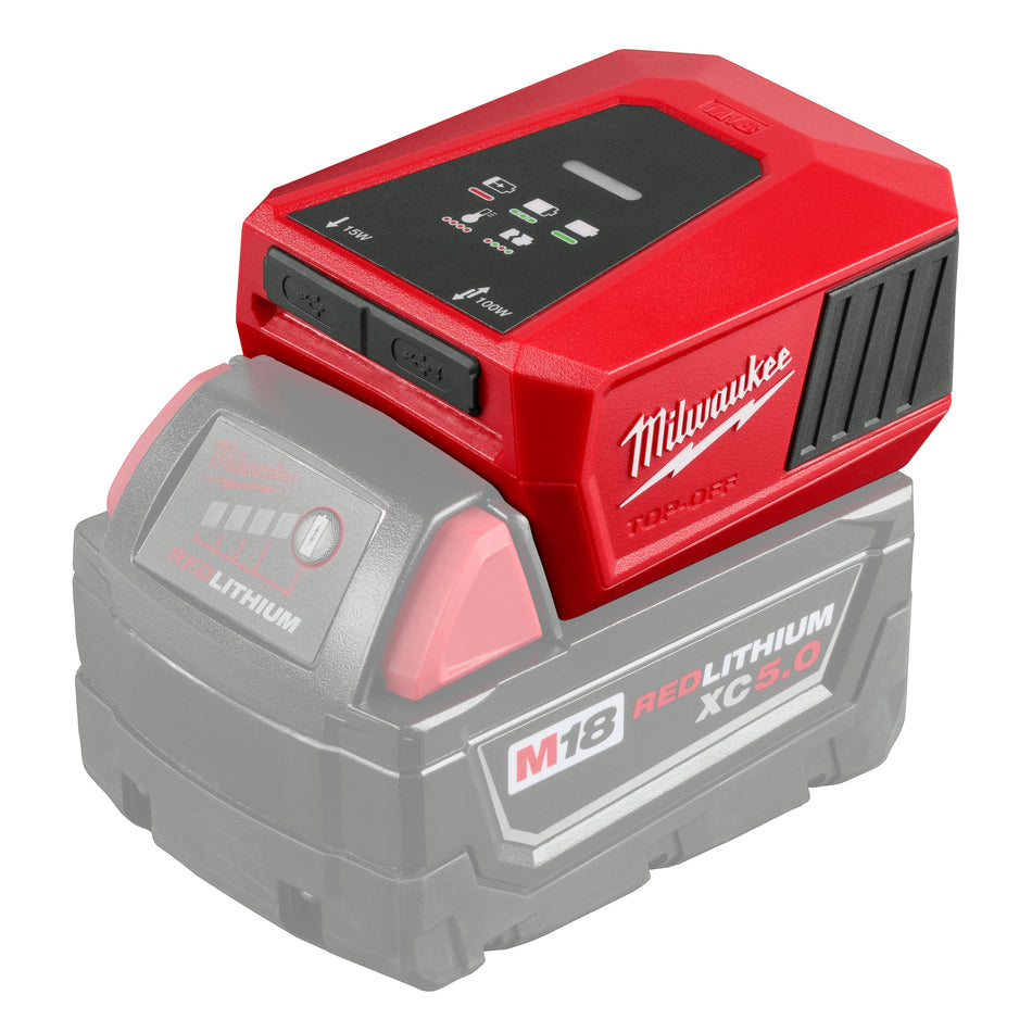 Chargeur et bloc d’alimentation M18MC TOP-OFFMC