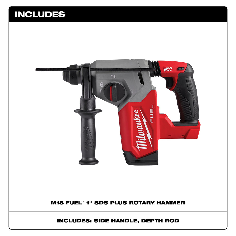 Marteau rotatif SDS Plus de 1 po M18 FUELMC