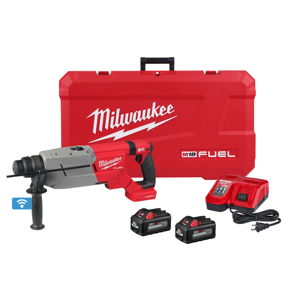 Kit de marteau rotatif à poignée en D SDS Plus de 1-1/4 po M18 FUELMC avec ONE-KEYMC