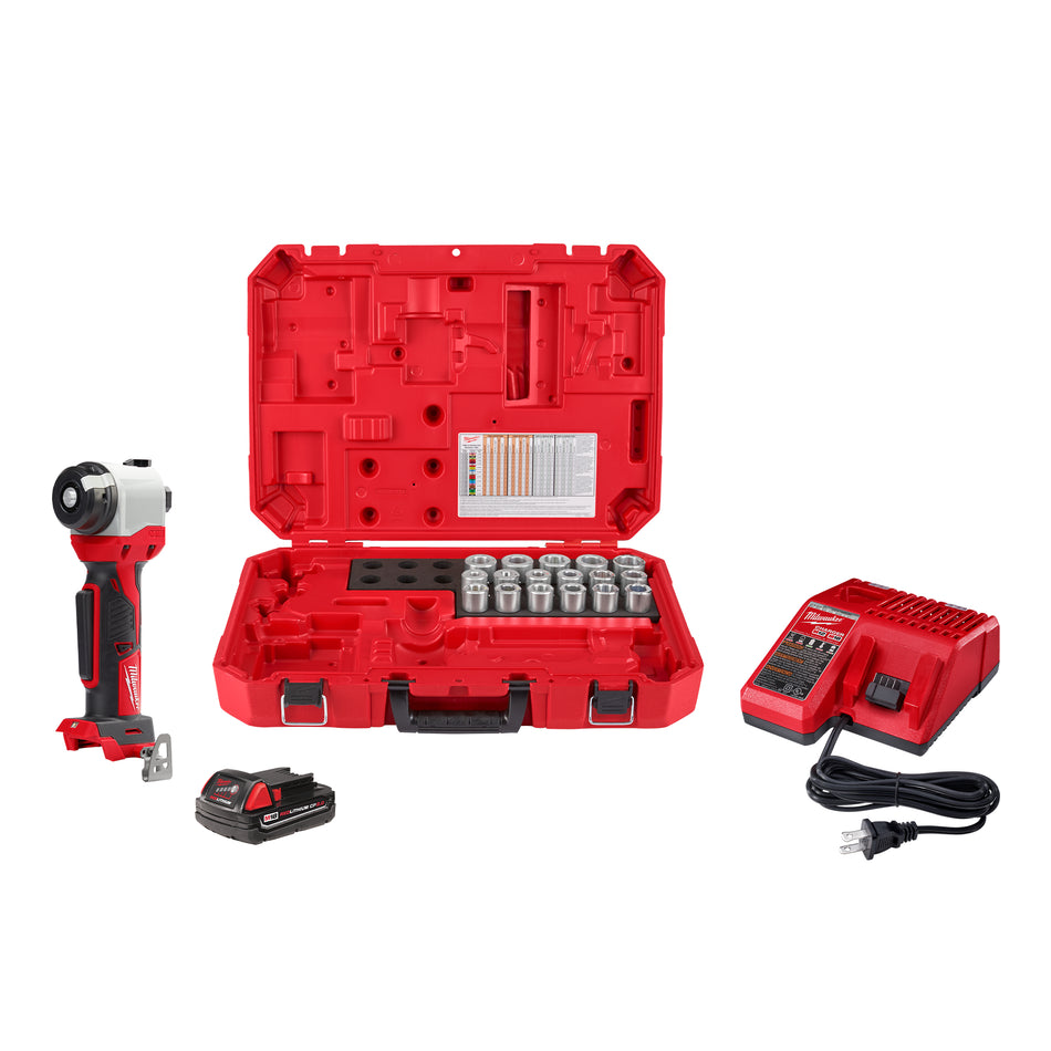 M18™ Cable Stripper Kit with 17 Cu THHN/XHHW Bushings