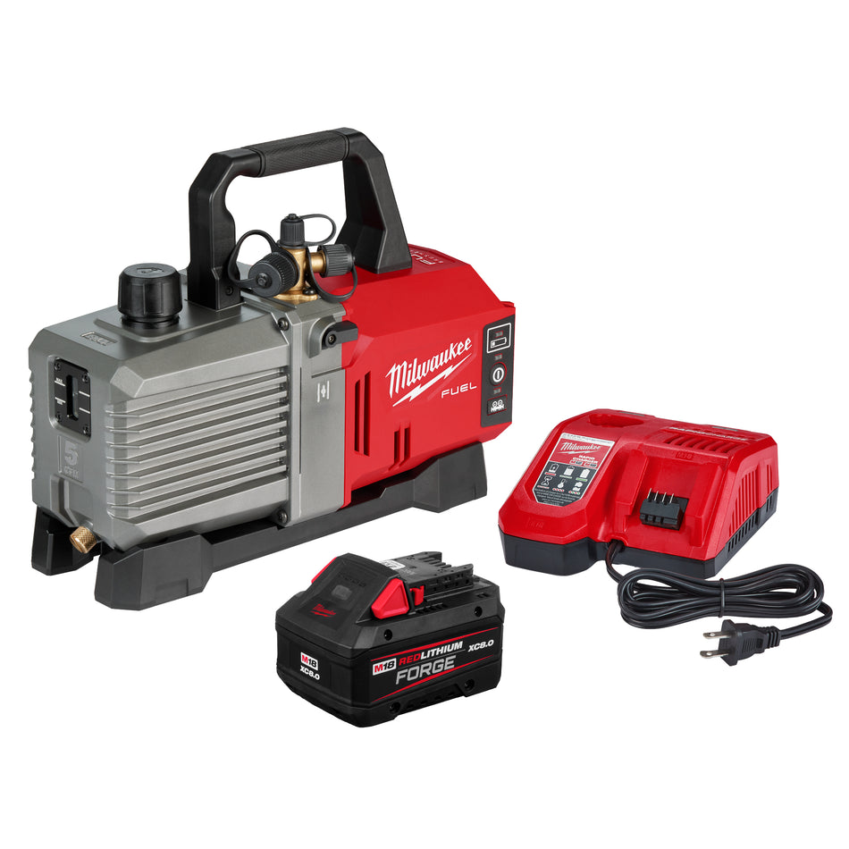 Ensemble de pompe à vide M18 FUELMC de 5 pi3/min