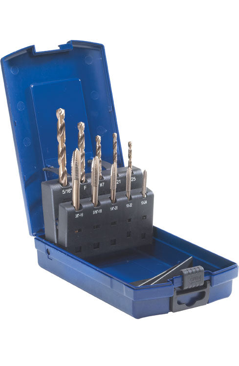 10 PCS TAP/DRILL BIT SET SST