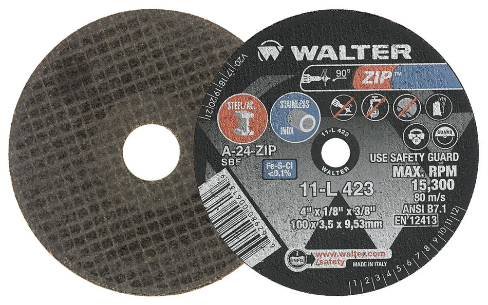 4X1/8X3/8 TRONC-ZIP GRINDING WHEELS