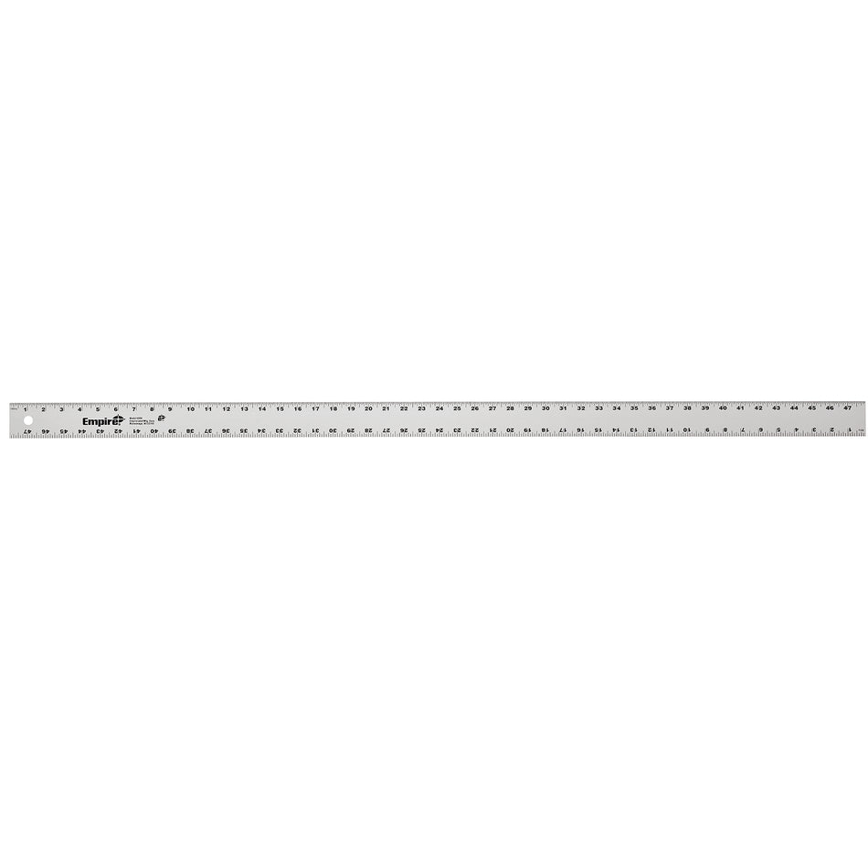 48 in x 2 in Straight edge aluminum