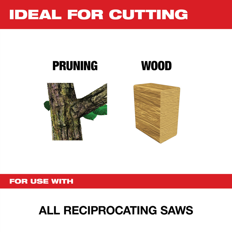 9 in. 5 TPI SAWZALL Pruning Blades 5PK