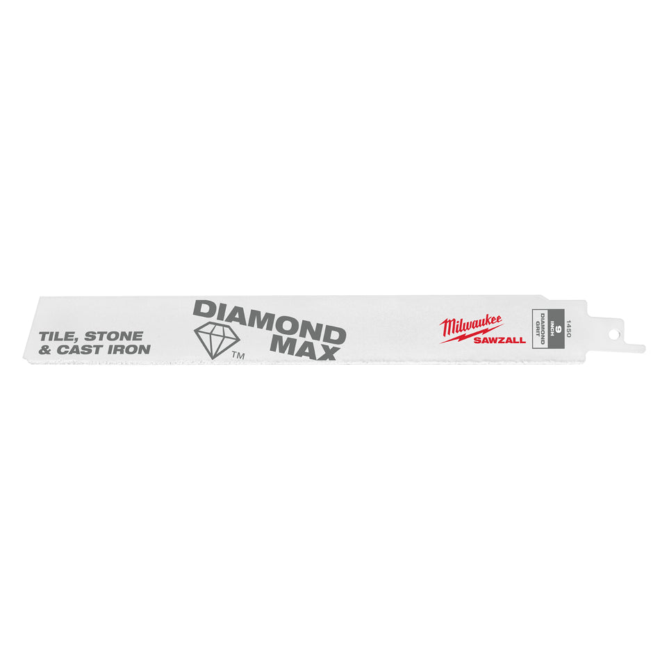 9 po. Grain de diamant lame SAWZALL pour chalumeau