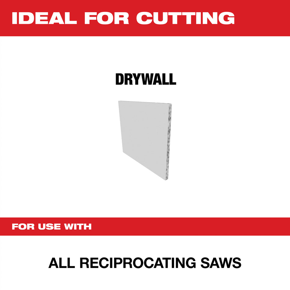 SAWZALL® drywall access blade