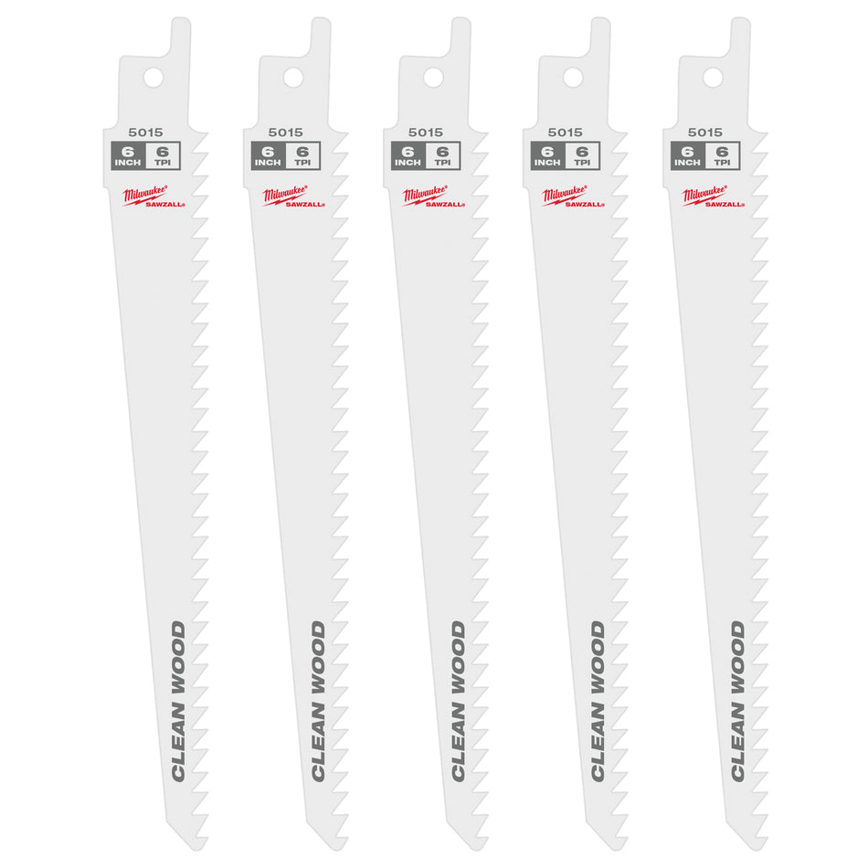 6 in. x 6 TPI Reciprocating Saw Blade