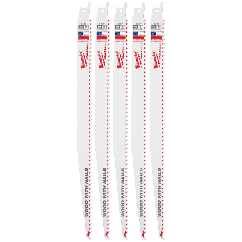 Lame de scie alternative 12 po x 5 DPP - 48-00-5037