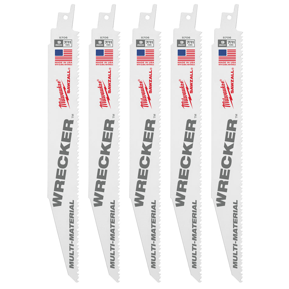 9 in. x 8 TPI The Wrecker™ Sawzall® Blade - 48-00-8706