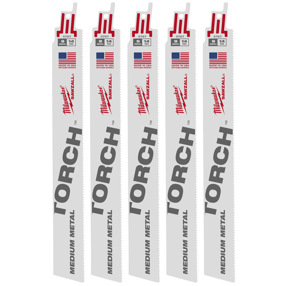 9 in. 14 TPI The Torch™ SAWZALL® Blade - 48-00-5787