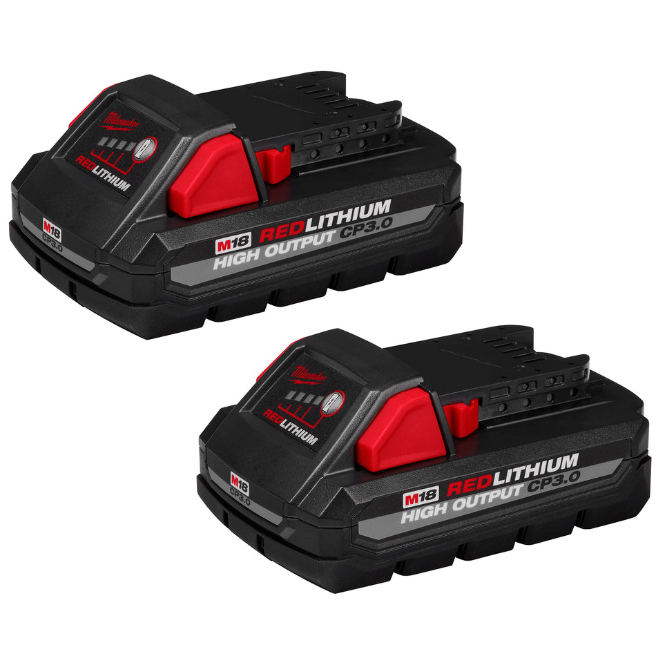 Paquet de 2 batteries M18MC REDLITHIUMMC HIGH OUTPUTMC CP3.0