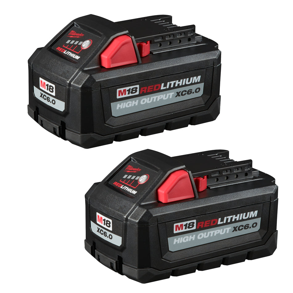 M18™ REDLITHIUM™ HIGH OUTPUT™ XC6.0 Battery (2 pk.)