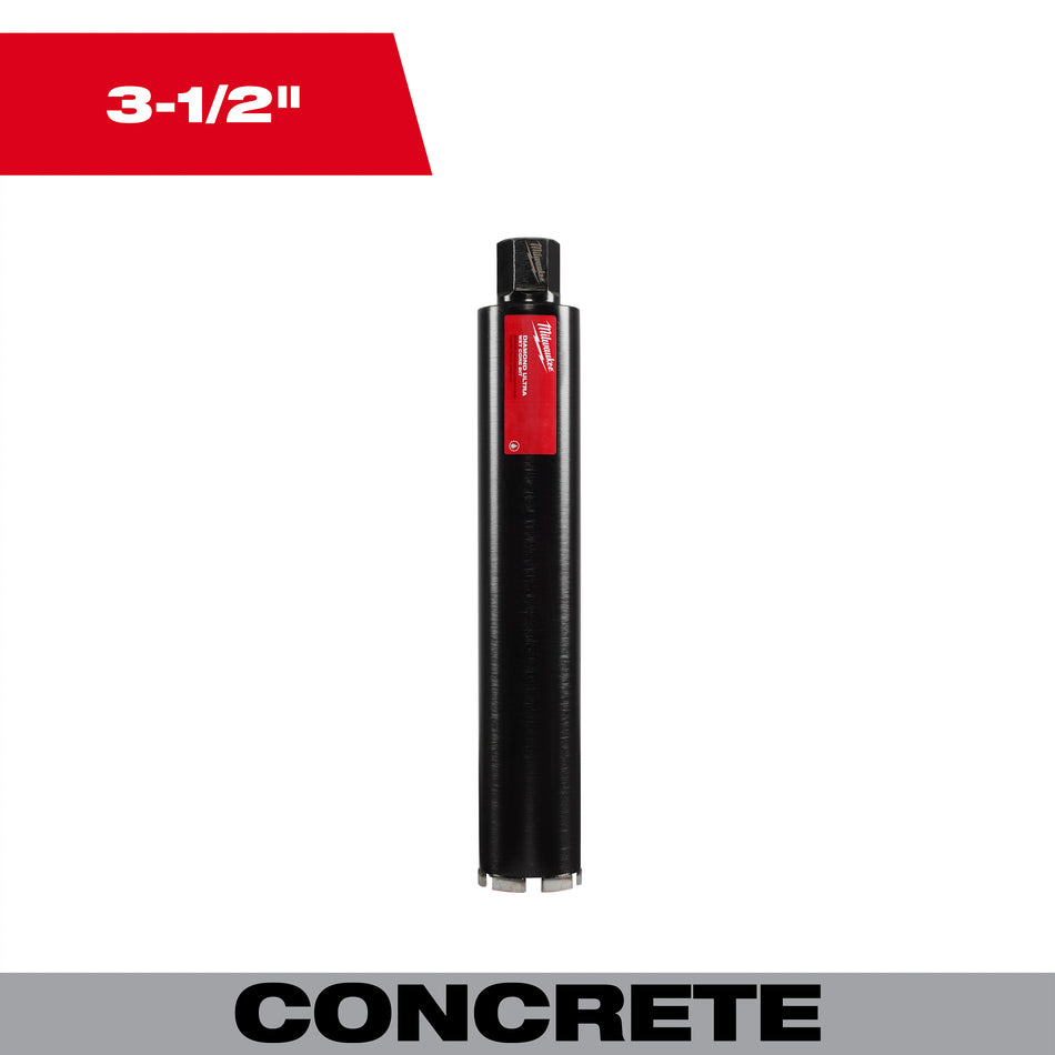 3-1/2" Wet Core Bit. Wet Core Bit