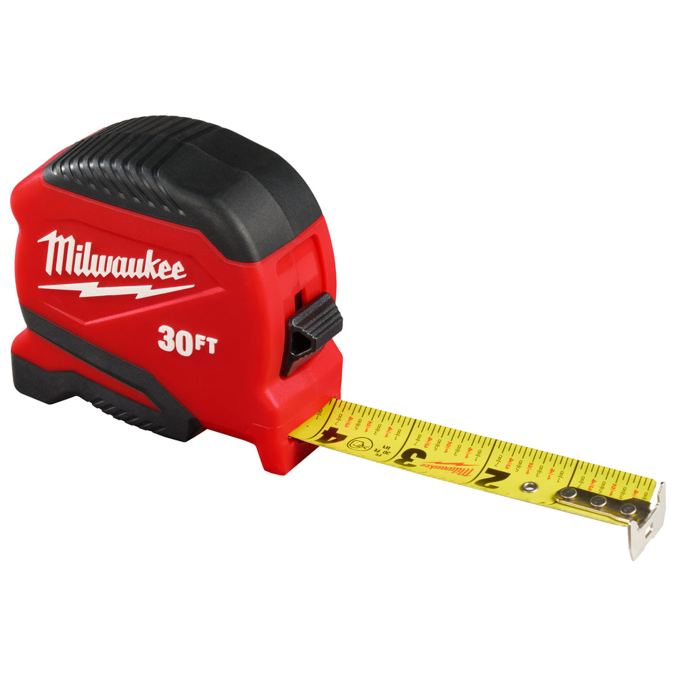 Ruban à mesurer compact de 30 pi