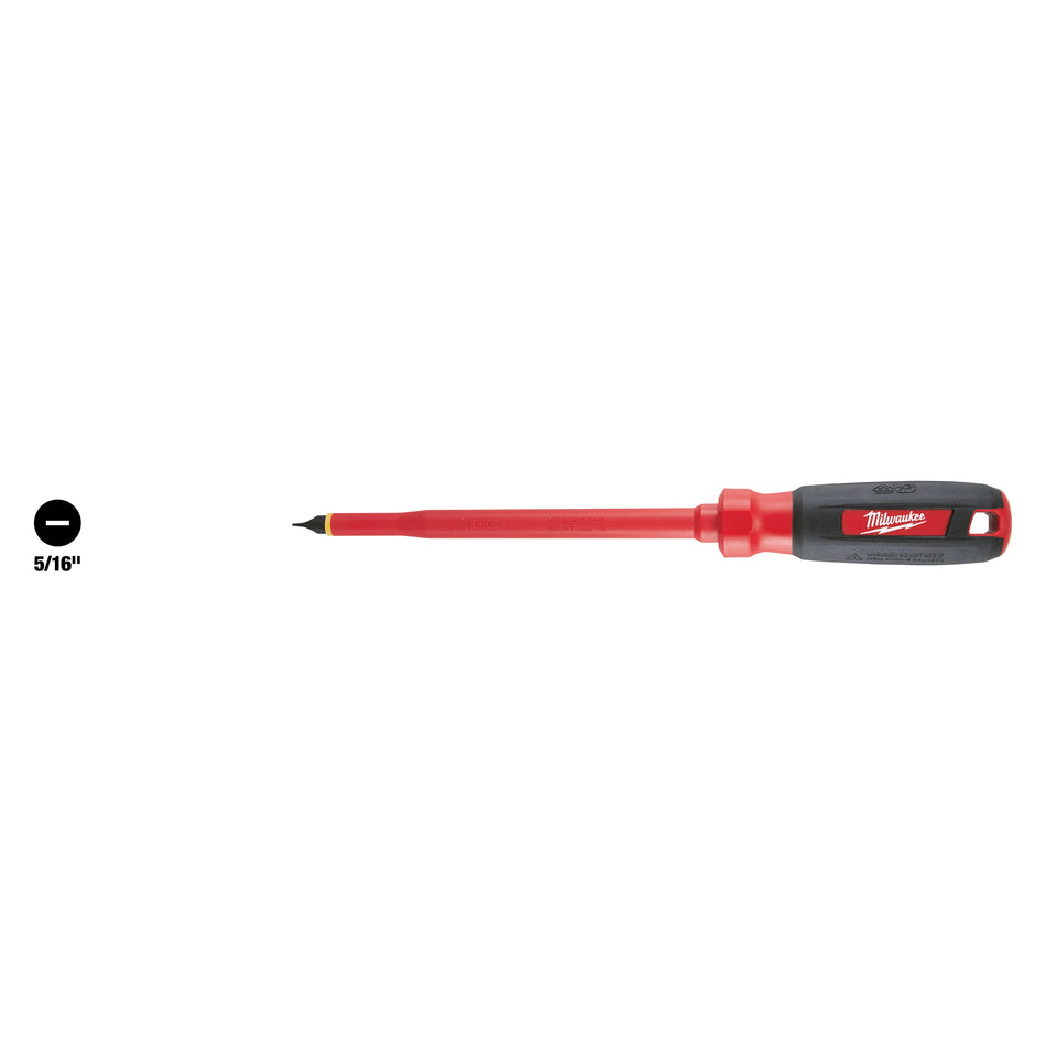 5/16 in. Slotted Screwdriver - 7 in. 1000V Insulated
