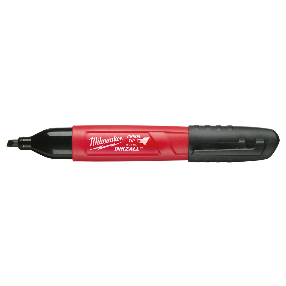 Marqueurs INKZALL™ Black Chisel Tip