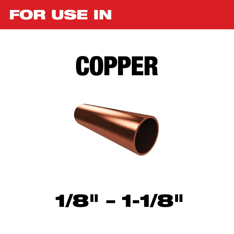 Mini tube cutter for 1 in. (2.5 cm) copper