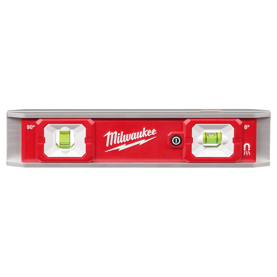 Niveau torpille de 9 po doté de fioles lumineuses