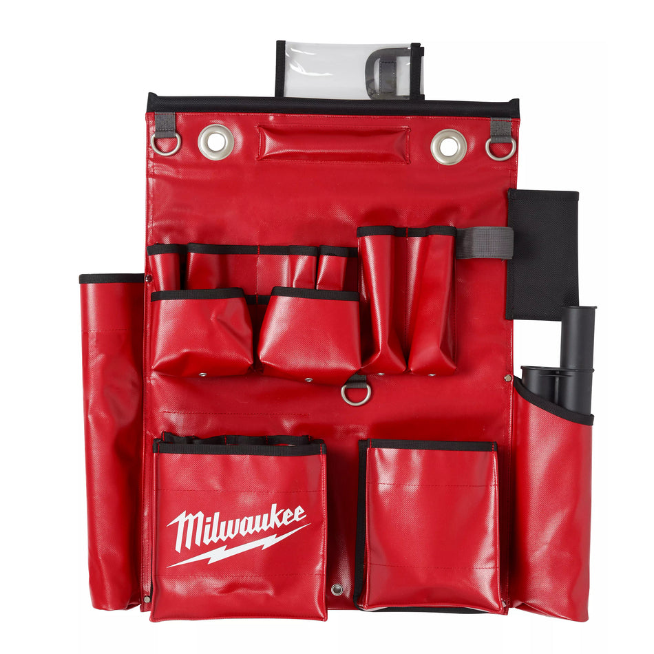 Tablier d’outils compact aérien pour monteur de ligne