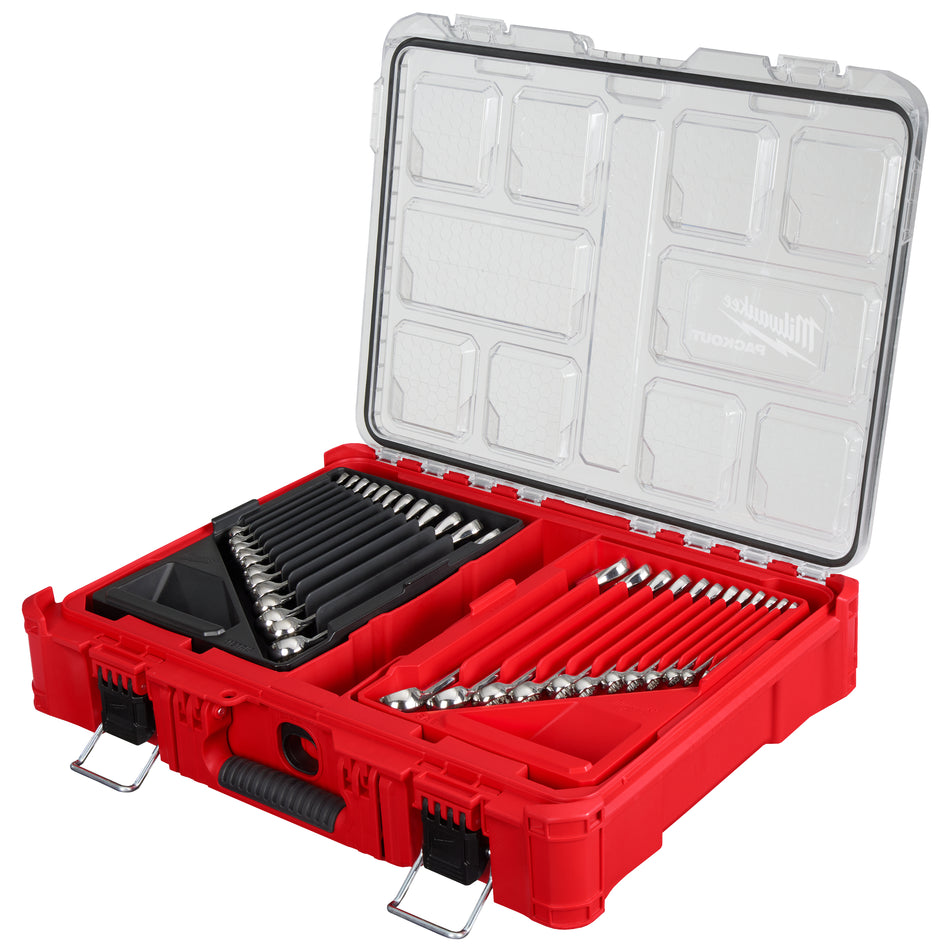Ensemble de 30 clés mixtes métriques et SAE avec organisateur PACKOUTMC