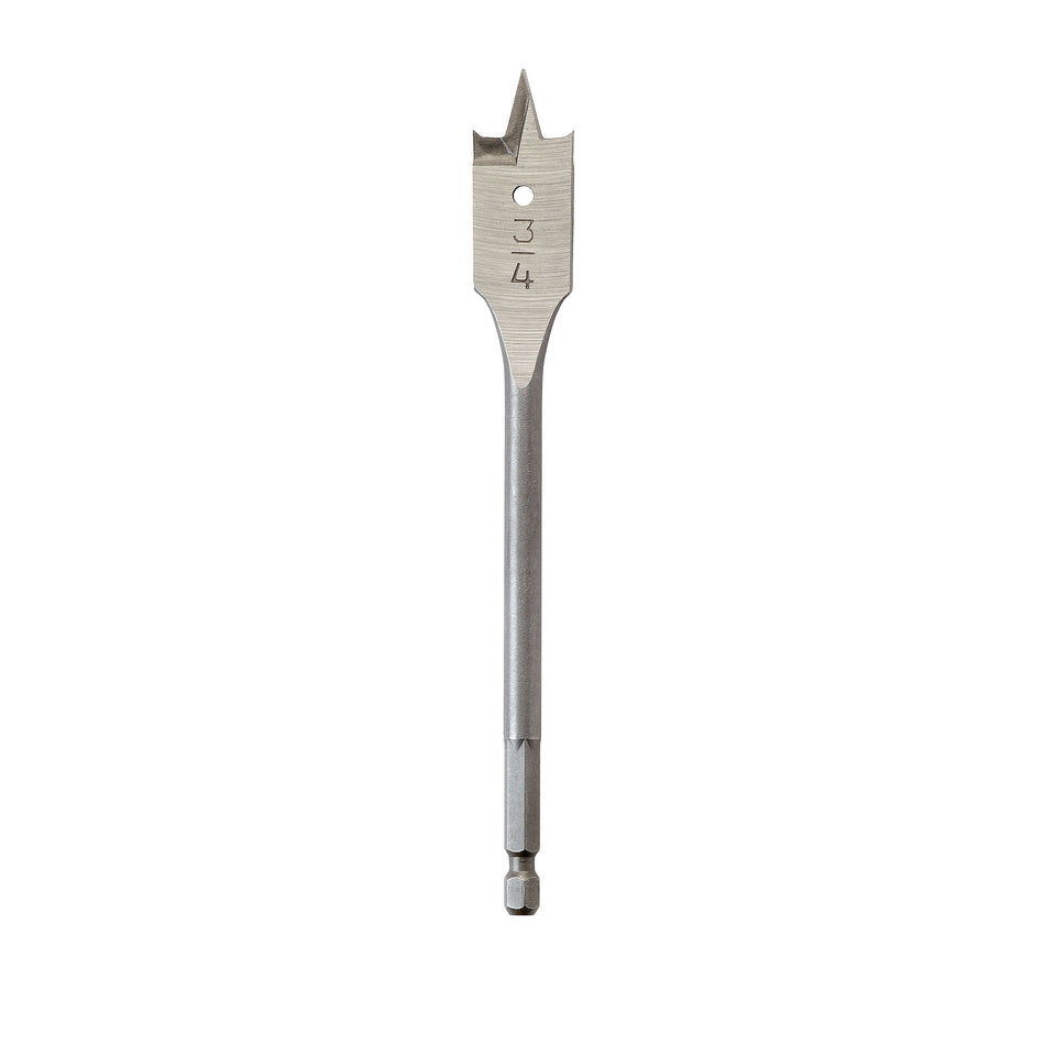 Mèche d'alésage plat 3/4 po x 6 po