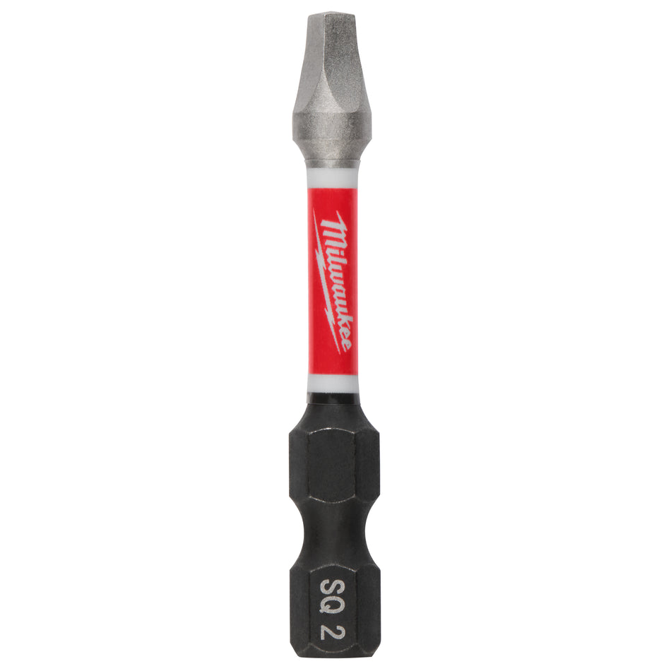SHOCKWAVE™ Square Recess #2 Insert Bits (15-Piece Contractor Pack)