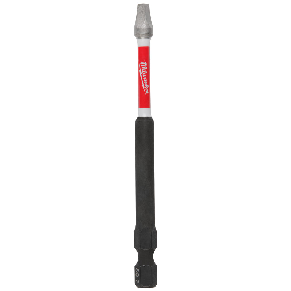 SHOCKWAVE IMPACT DRIVER BIT, SQUARE HEAD #2, 3 1/2 IN, 5/PK