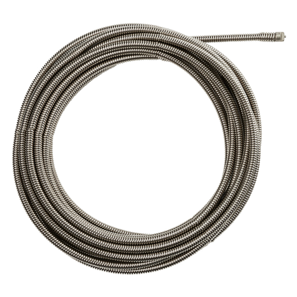 Câble de tête de bulbe à âme interne de 3/8 po x 35 pi avec placage antirouille