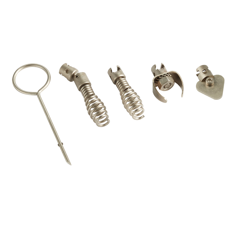Kit de fixation de petite tête de câble 5 pièces avec placage antirouille