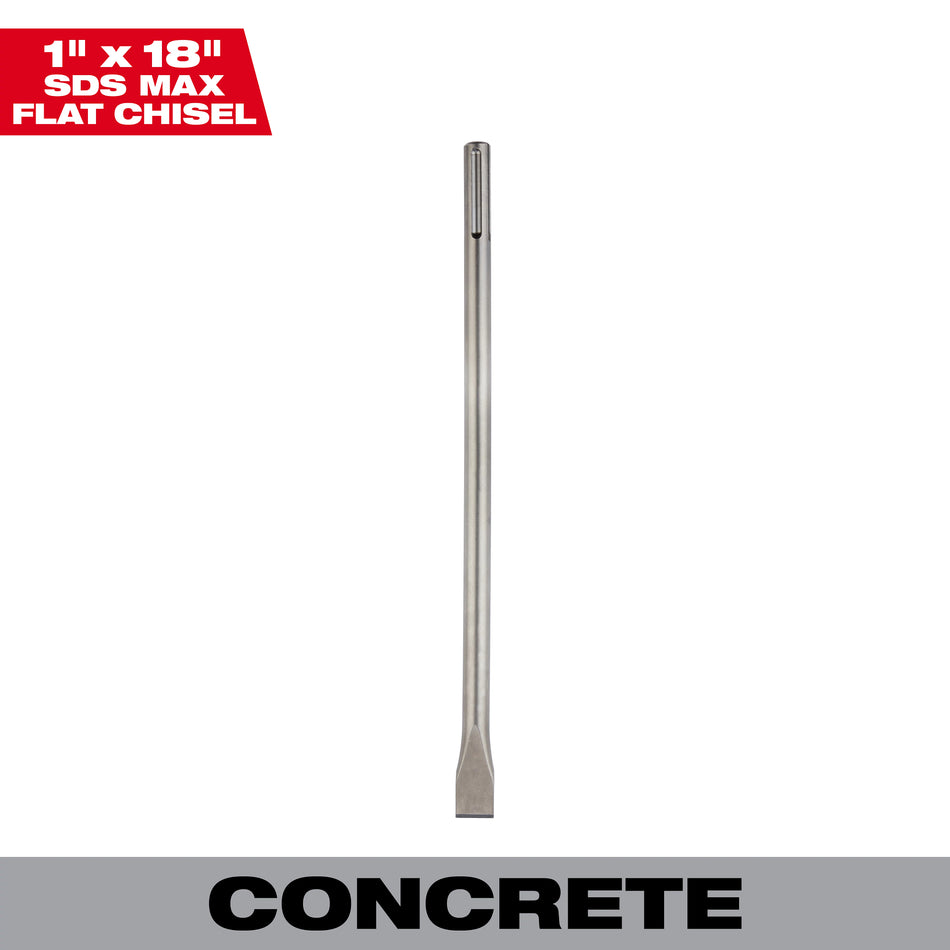 SDS-Max 18 po Ciseau plat de démolition