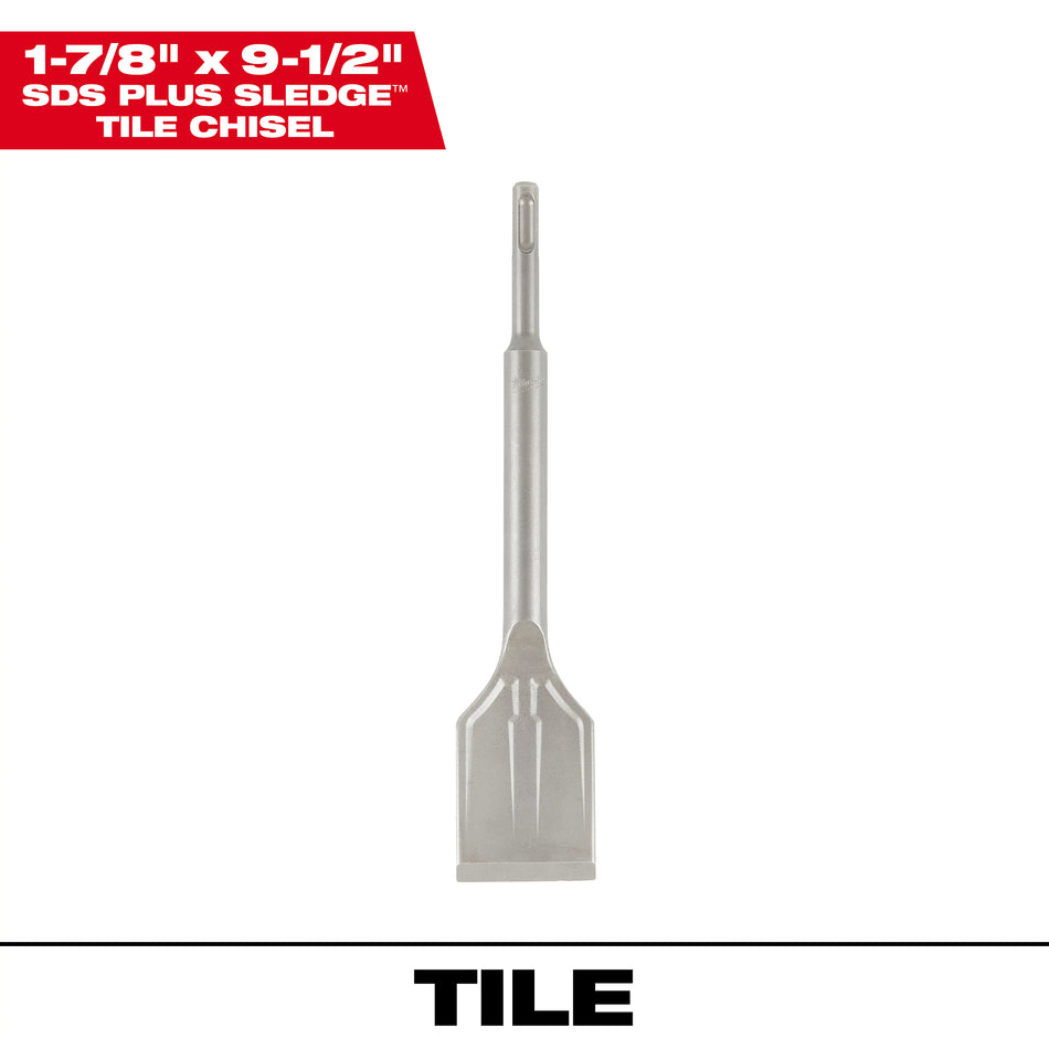 SDS-PLUS TILE CHISELS, 1 7/8 in.