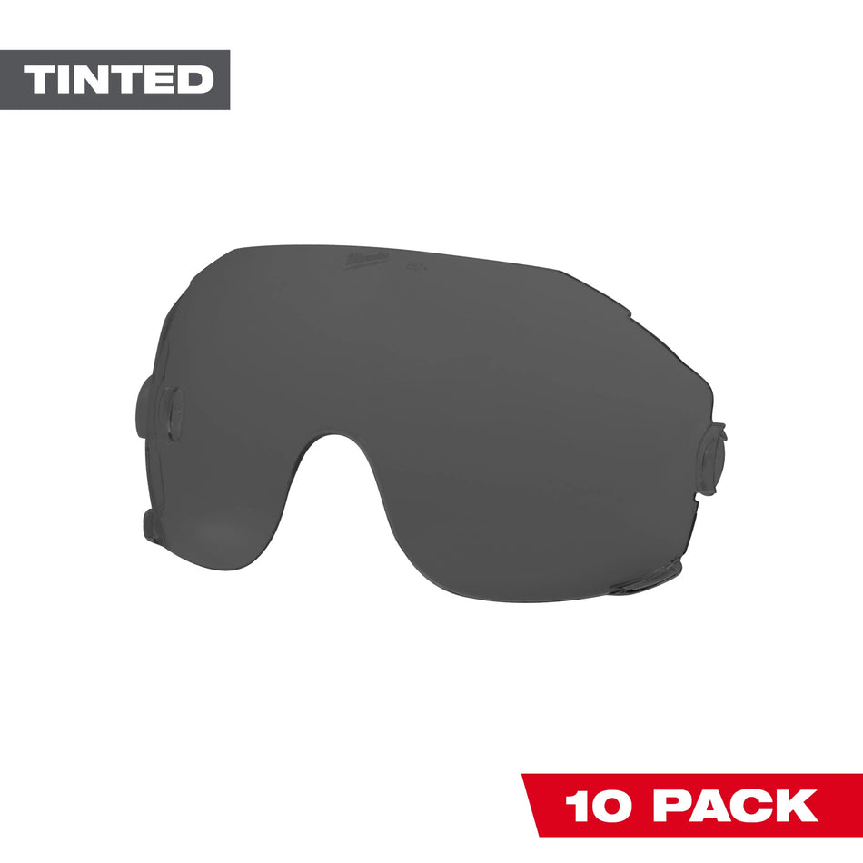 10pk Tinted Eye Visor Lenses Replacement (Lentilles de remplacement pour visière teintée)