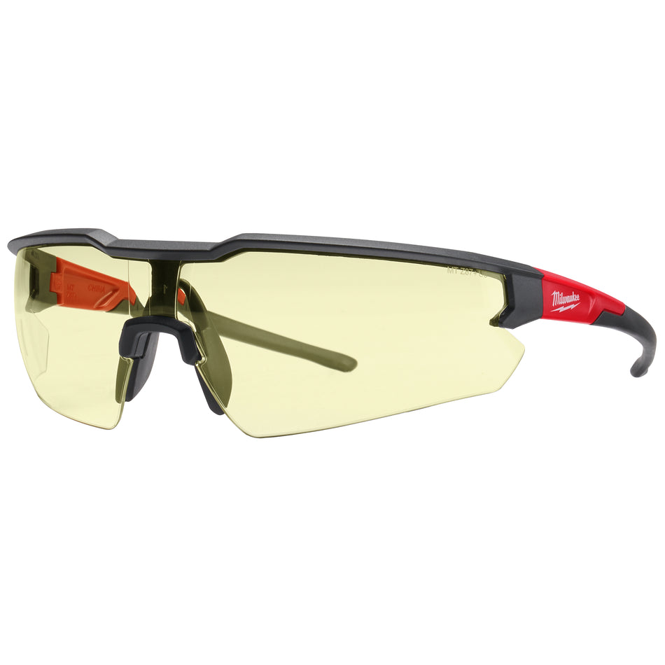 Lunettes de sécurité - Verres jaunes anti-rayures
